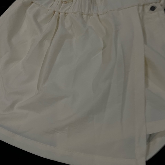 🆕 Calia Journey Trapunto Paperbag Skort, Unbleached - Picture 6 of 8